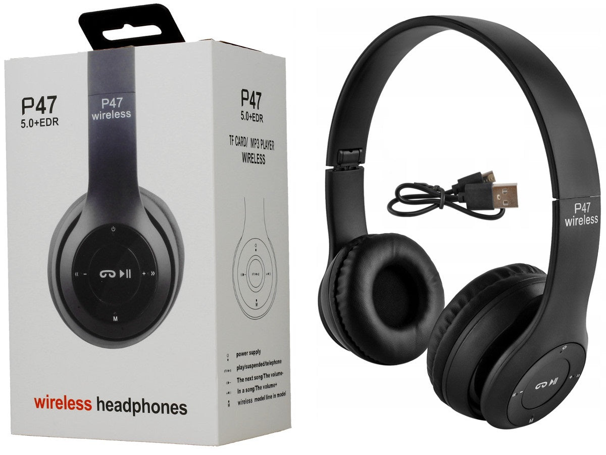 P47 headphones control buttons detail