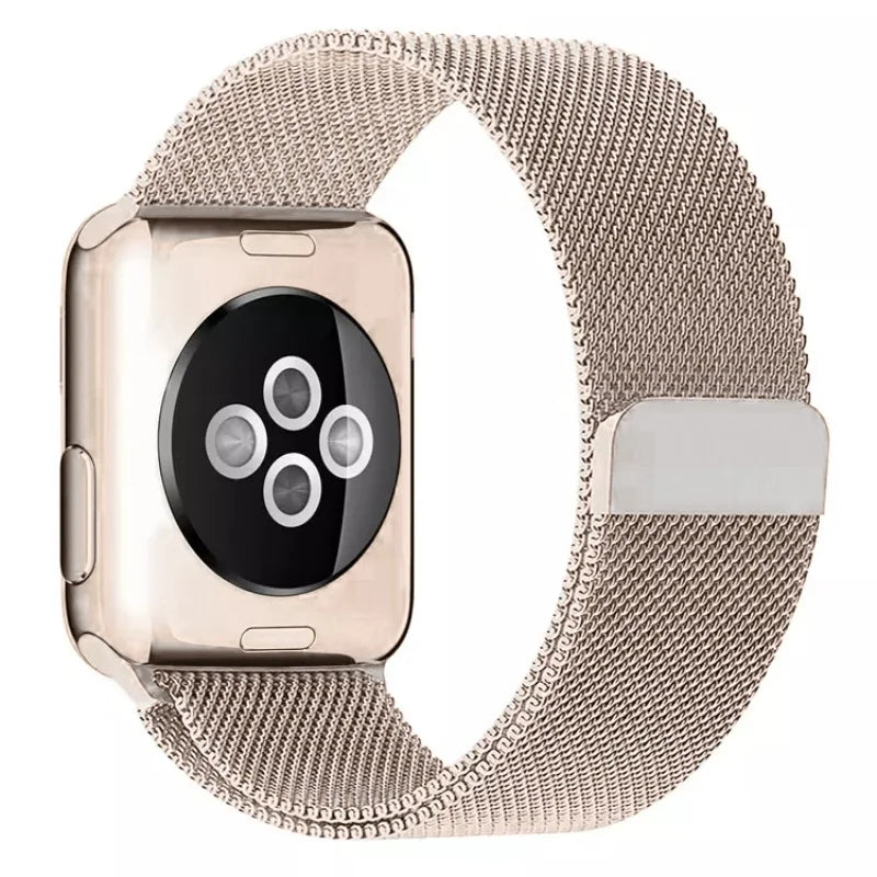 Apple Watch Milanese Magnetic Loop Strap | Stainless Steel Band | 42mm / 44mm / 45mm