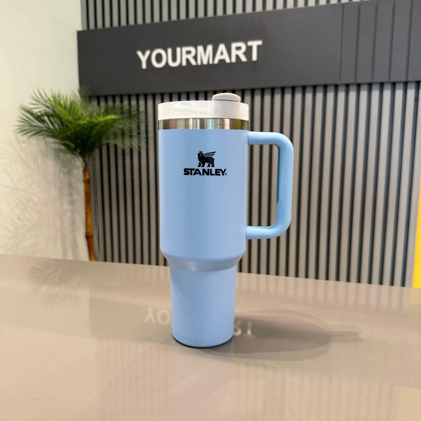 Stanley 40 Oz Stainless Steel Tumbler | Leak-Proof Vacuum Insulated Travel Mug | Hot & Cold