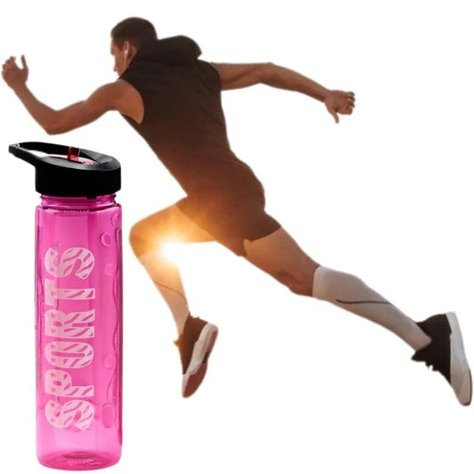 Stylish Water Sport Bottle 1000ml with Straw | Leakproof BPA-Free Hydration Bottle for School, Gym & Travel