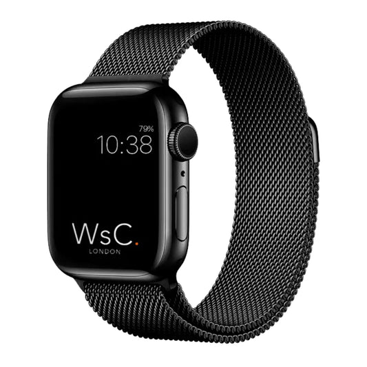 Apple Watch Milanese Magnetic Loop Strap | Stainless Steel Band | 42mm / 44mm / 45mm