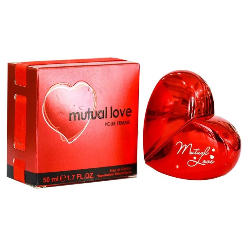 Mutual Love Perfume for Women 50ml heart-shaped bottle
