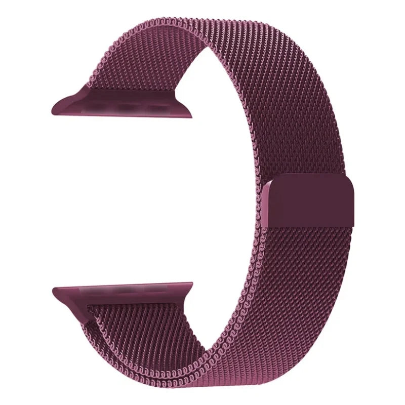 Apple Watch Milanese Magnetic Loop Strap | Stainless Steel Band | 42mm / 44mm / 45mm