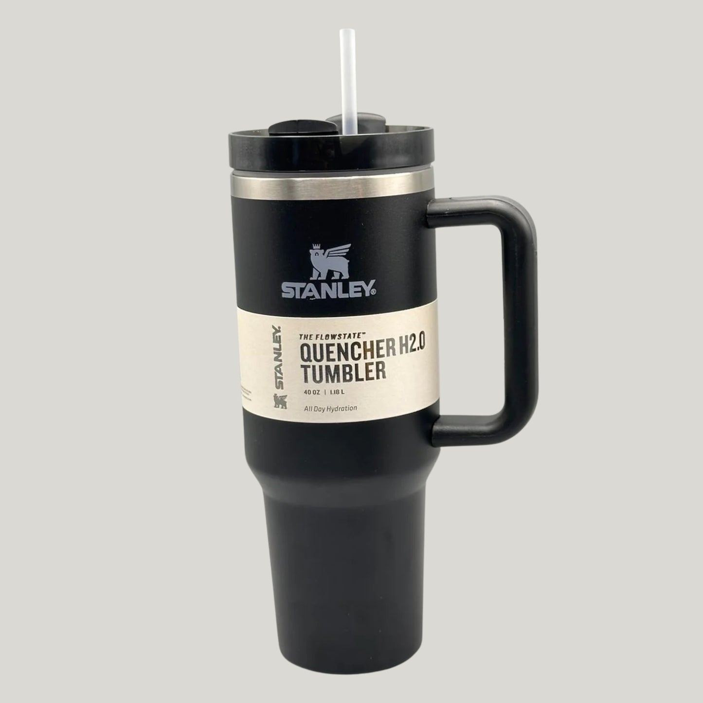Stanley 40 Oz Stainless Steel Tumbler | Leak-Proof Vacuum Insulated Travel Mug | Hot & Cold