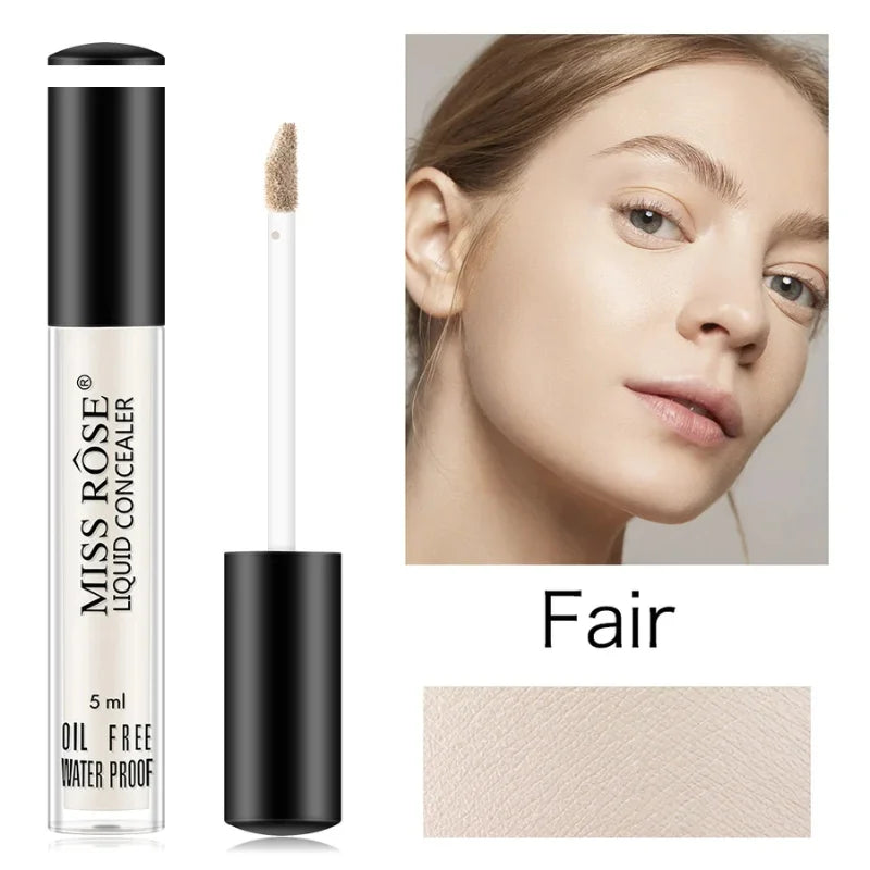 MISS ROSE Liquid Concealer | Waterproof High-Coverage Formula (5ml)