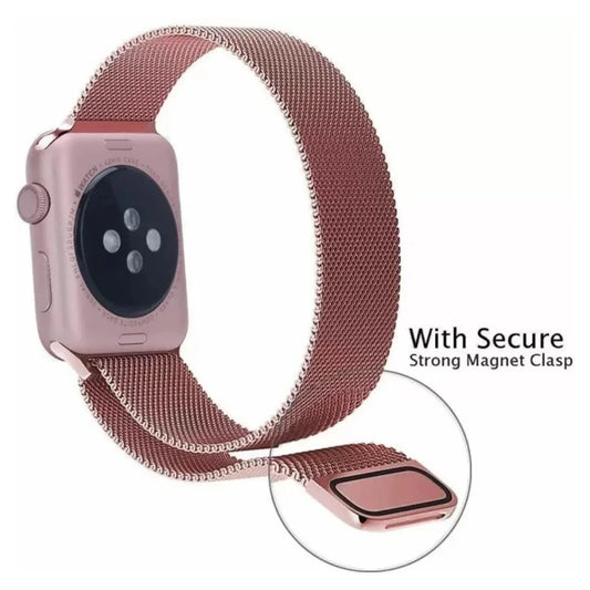 Apple Watch Milanese Magnetic Loop Strap | Stainless Steel Band | 42mm / 44mm / 45mm