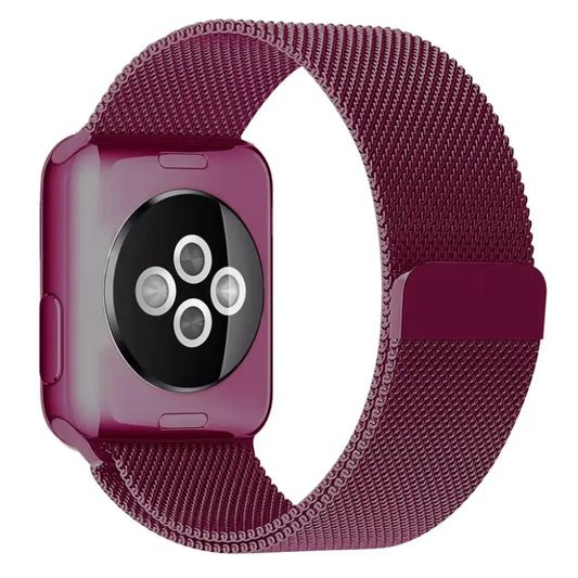 Apple Watch Milanese Magnetic Loop Strap | Stainless Steel Band | 42mm / 44mm / 45mm