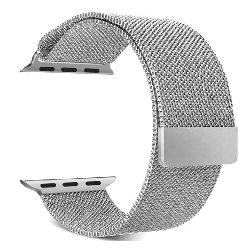 Apple Watch Milanese Magnetic Loop Strap | Stainless Steel Band | 42mm / 44mm / 45mm