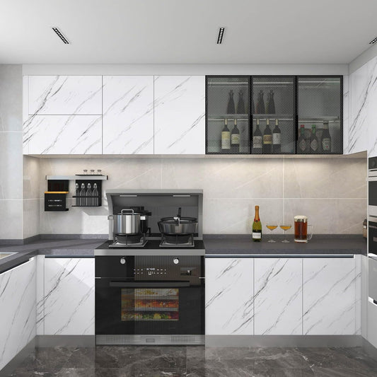 Marble Sheet Sticker | Waterproof Self-Adhesive PVC Wallpaper for Furniture Walls