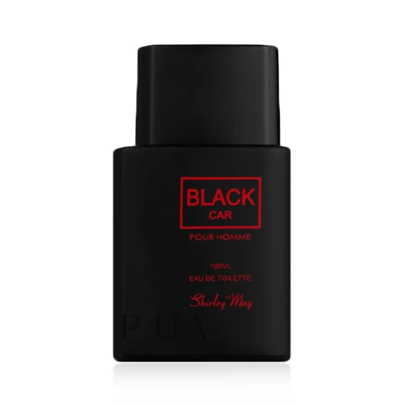 Black Car perfume packaging