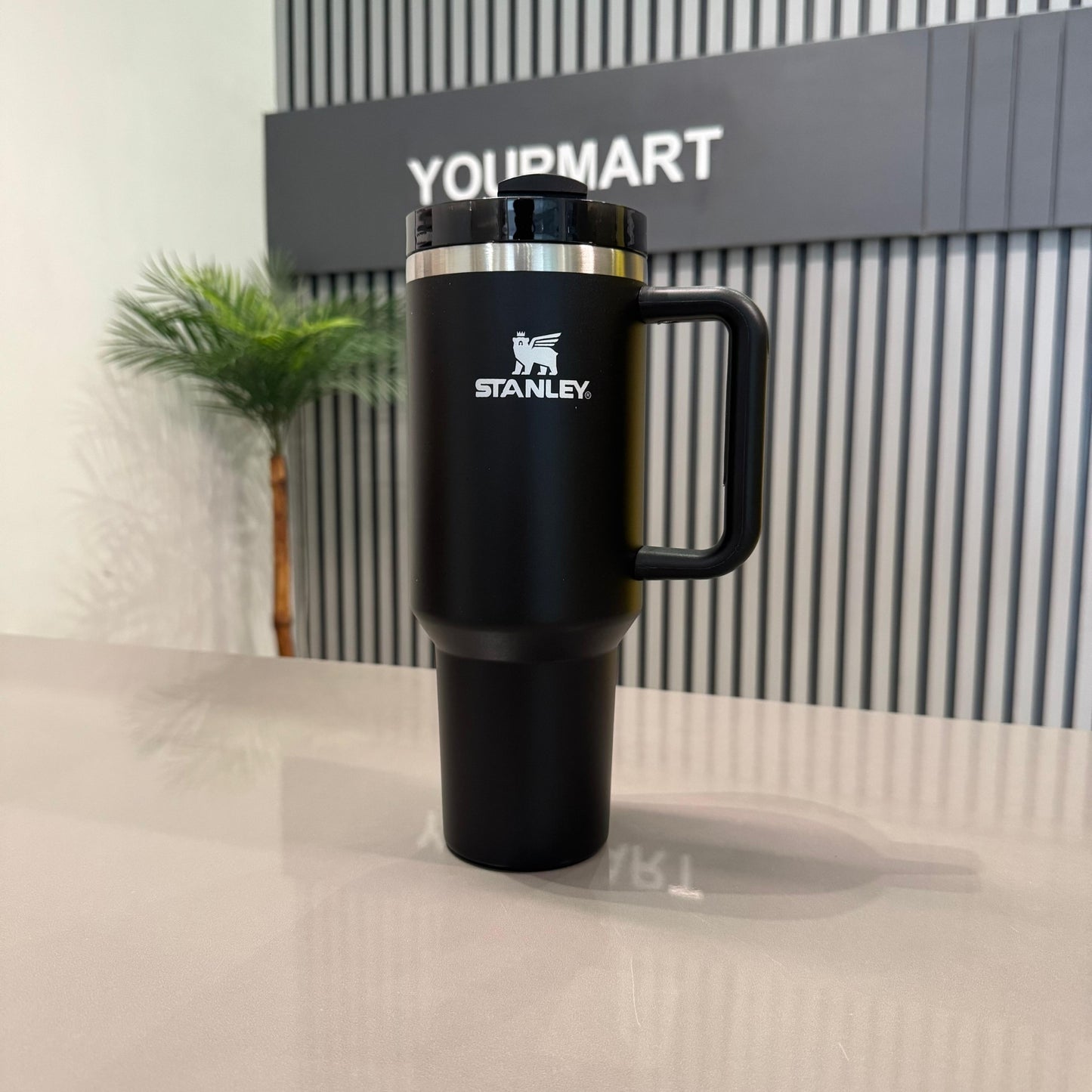 Stanley 40 Oz Stainless Steel Tumbler | Leak-Proof Vacuum Insulated Travel Mug | Hot & Cold