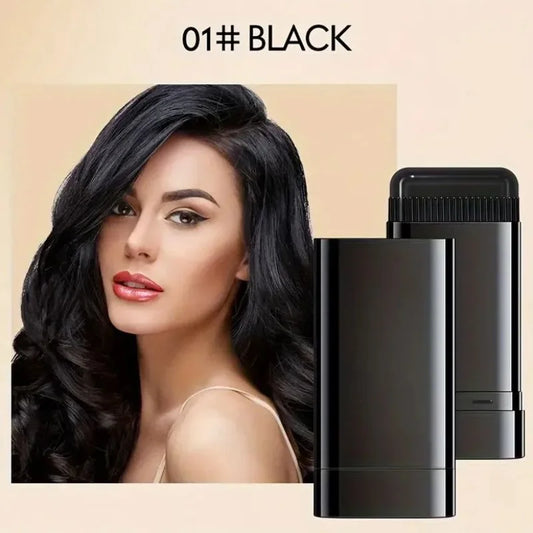 Temporary Hair Color Stick | Long-Lasting Gray Coverage Hair Touch-Up Wand (20g)