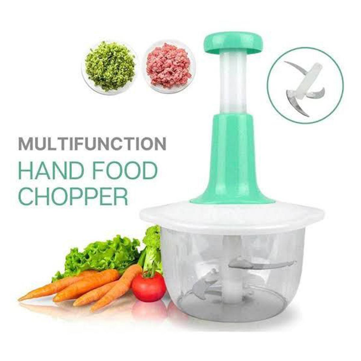 Manual Hand Push Chopper & Multifunctional Mixer | Vegetable Chopper, Meat Grinder, and Baby Food Maker