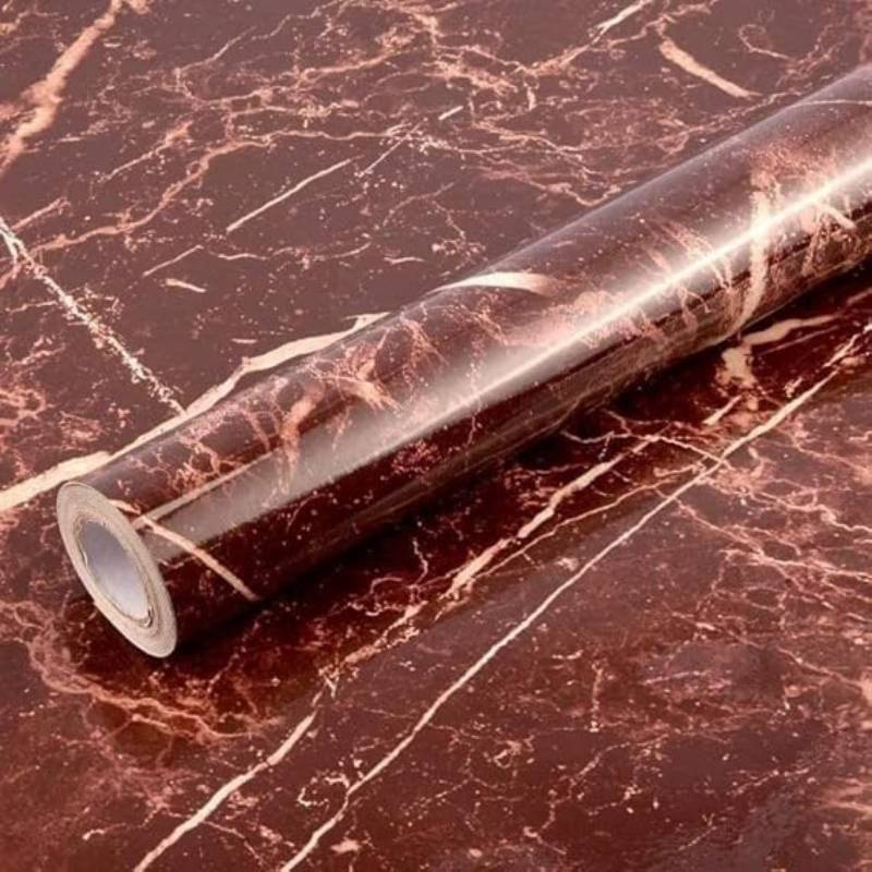 Marble Sheet Sticker | Waterproof Self-Adhesive PVC Wallpaper for Furniture Walls