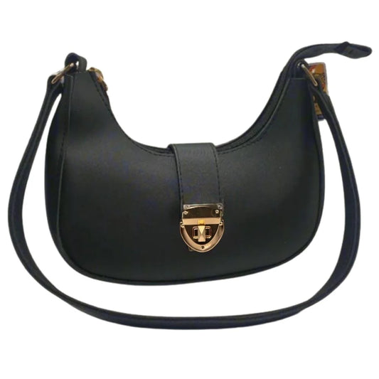 Crescent Leather Luxury Shoulder Bag for Women