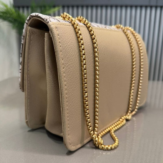 Dior Oblique Canvas & Leather Flap Clutch | Luxury Designer Handbag for Women