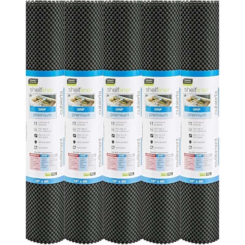 Anti-Slip Fridge & Shelf Mat | Waterproof Washable Liner for Kitchen Drawers & Cabinets