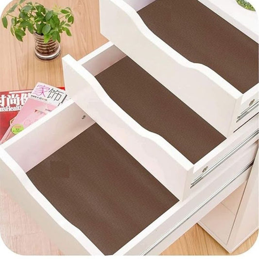 Anti-Slip Fridge & Shelf Mat | Waterproof Washable Liner for Kitchen Drawers & Cabinets