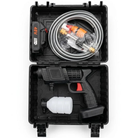 Automatic Cordless Car Wash Spray Gun 48Vf Pakistan | Wireless High Pressure Foam Jet Washer