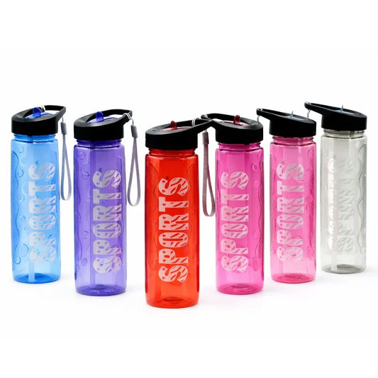 Stylish Water Sport Bottle 1000ml with Straw | Leakproof BPA-Free Hydration Bottle for School, Gym & Travel