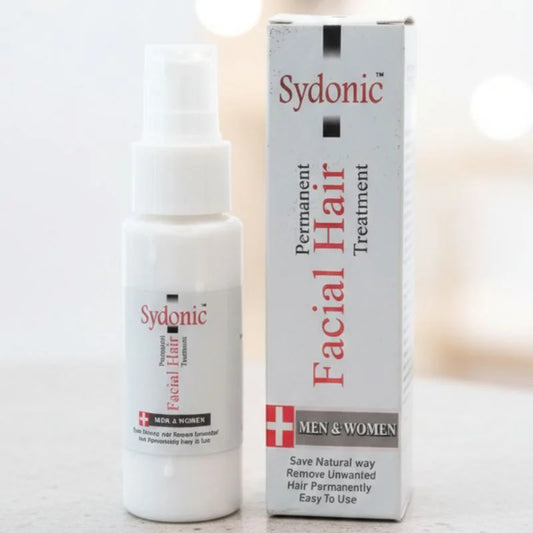 Sydonic Permanent Facial Hair Removal Cream | For Men & Women | Smooth & Painless