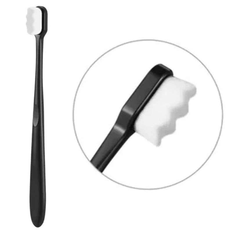 Nano Toothbrush with Travel Case ultra soft bristles
