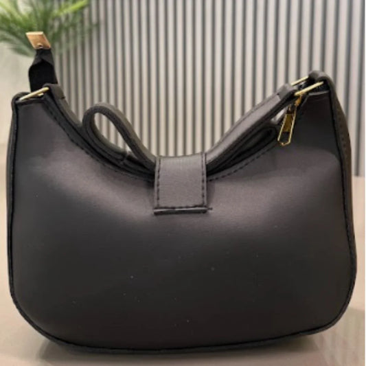 Crescent Leather Luxury Shoulder Bag for Women