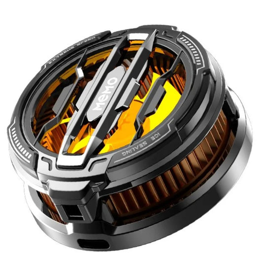 MEMO Magnetic Mobile Cooling Fan | Semiconductor Phone Cooler with RGB Lights | Fast Cooling Gaming Radiator for Android & iPhone