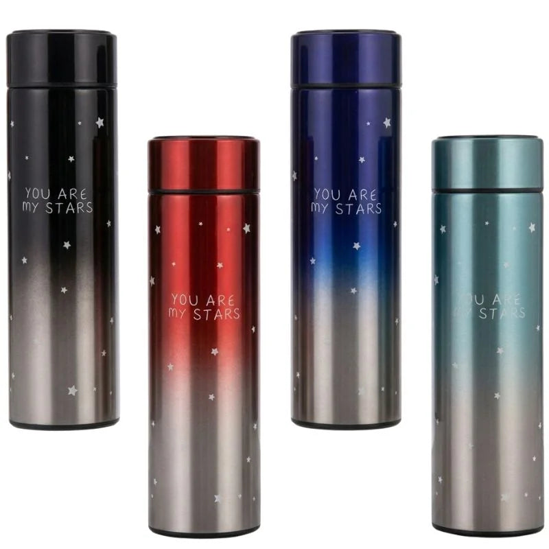 LED Temperature Display Water Bottle | Smart Stainless Steel Vacuum 500ml Flask