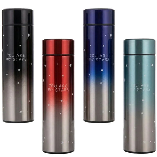 LED Temperature Display Water Bottle | Smart Stainless Steel Vacuum 500ml Flask
