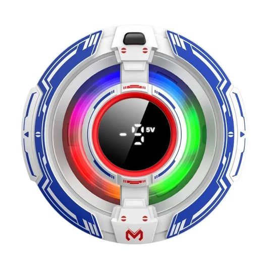 MEMO Magnetic Mobile Cooling Fan | Semiconductor Phone Cooler with RGB Lights | Fast Cooling Gaming Radiator for Android & iPhone