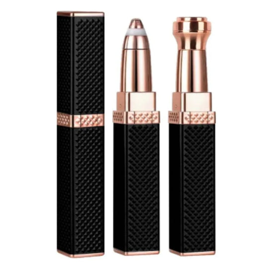 2-in-1 Flawless Facial Hair Remover & Eyebrow Trimmer | USB Rechargeable, Painless & Portable