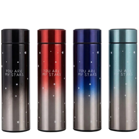 LED Temperature Display Water Bottle | Smart Stainless Steel Vacuum 500ml Flask