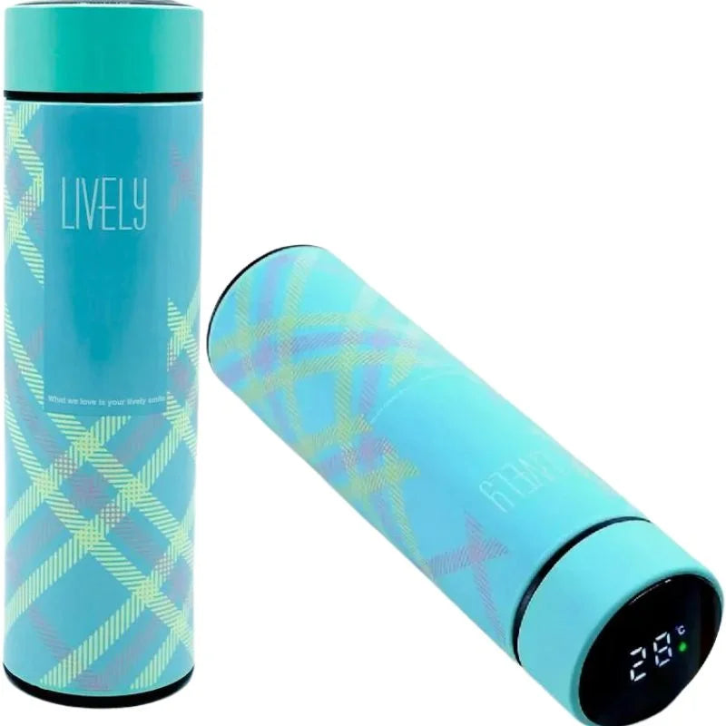 LED Temperature Display Water Bottle | Smart Stainless Steel Vacuum 500ml Flask
