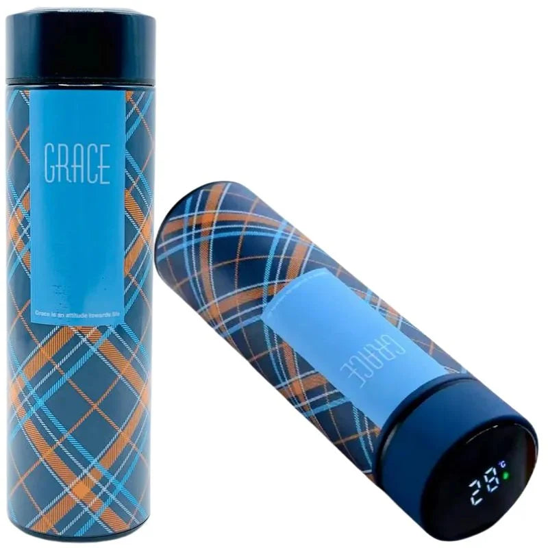 LED Temperature Display Water Bottle | Smart Stainless Steel Vacuum 500ml Flask