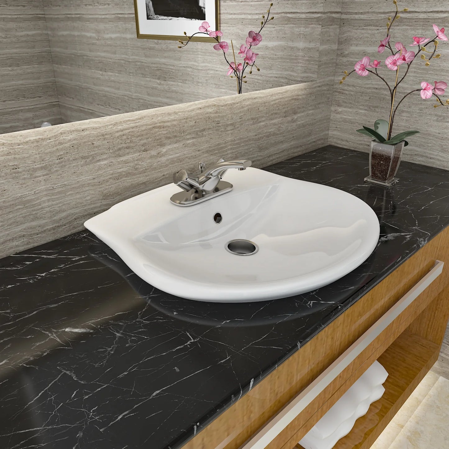 Marble Sheet Sticker | Waterproof Self-Adhesive PVC Wallpaper for Furniture Walls