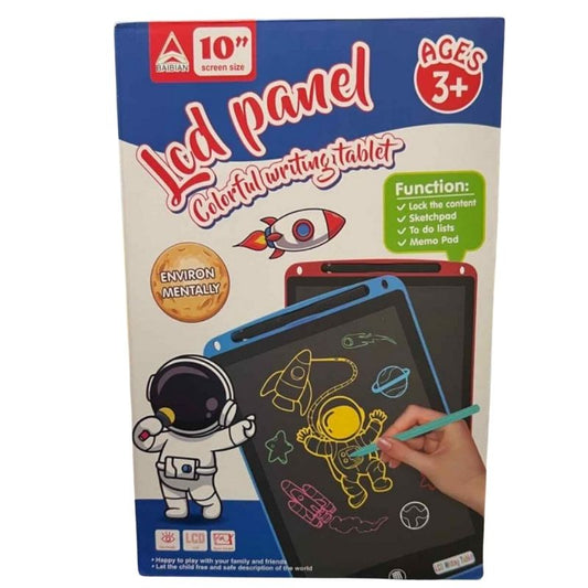Multi-Color LCD Writing Tablet | Premium Quality | Reusable Drawing & Note-Taking Tool for Kids | Random Colors