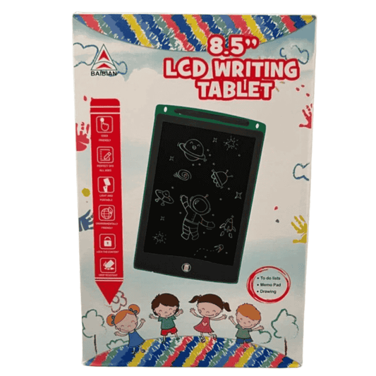 Multi-Color LCD Writing Tablet | Premium Quality | Reusable Drawing & Note-Taking Tool for Kids | Random Colors