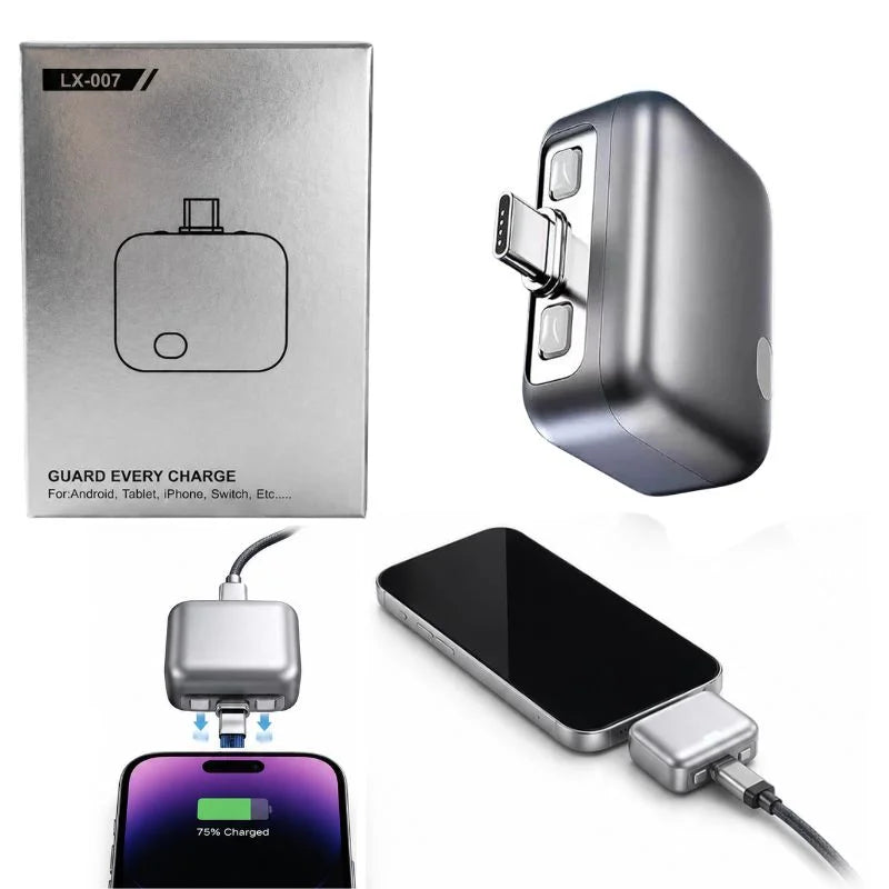 140 Watt Automatic Charging Disconnector | Model LX-007 | Smart Auto Power Cut-Off Battery Protector | Type-C to Type-C Fast Charging Guardian