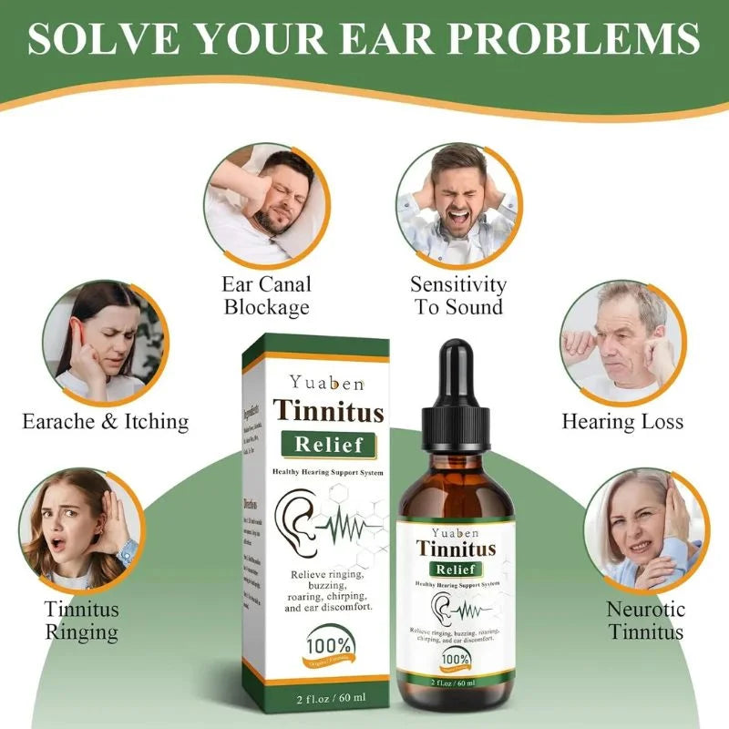 Yuaben ear care drops with precision dropper