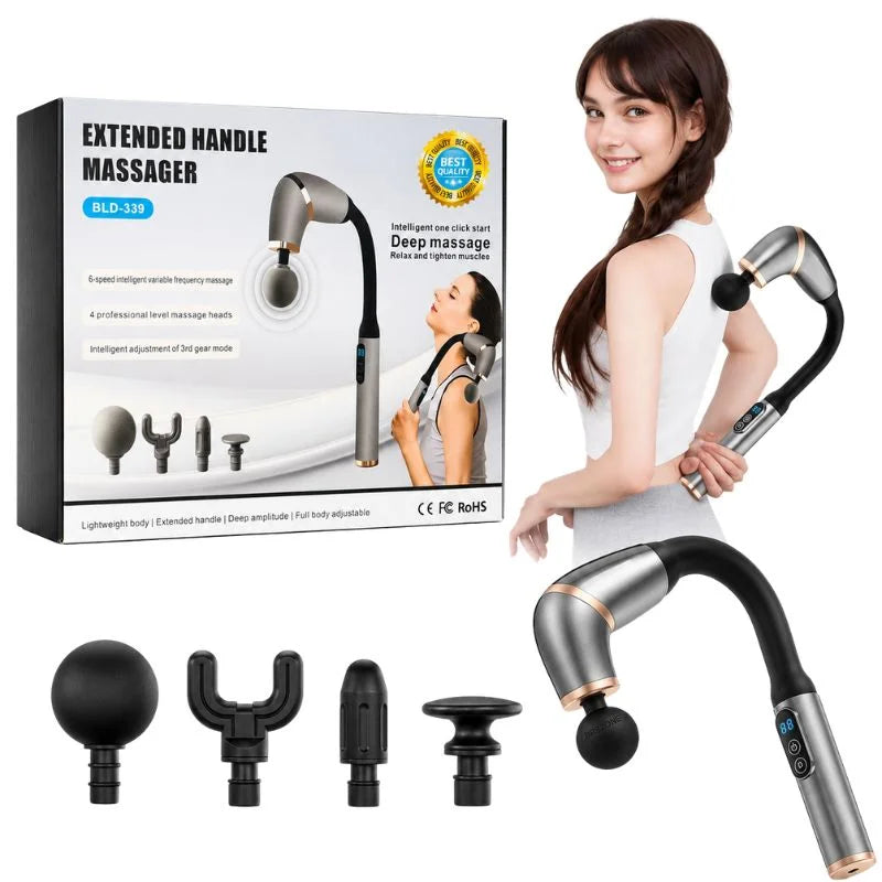 Long Handle Fascial Gun Massager BLD-339